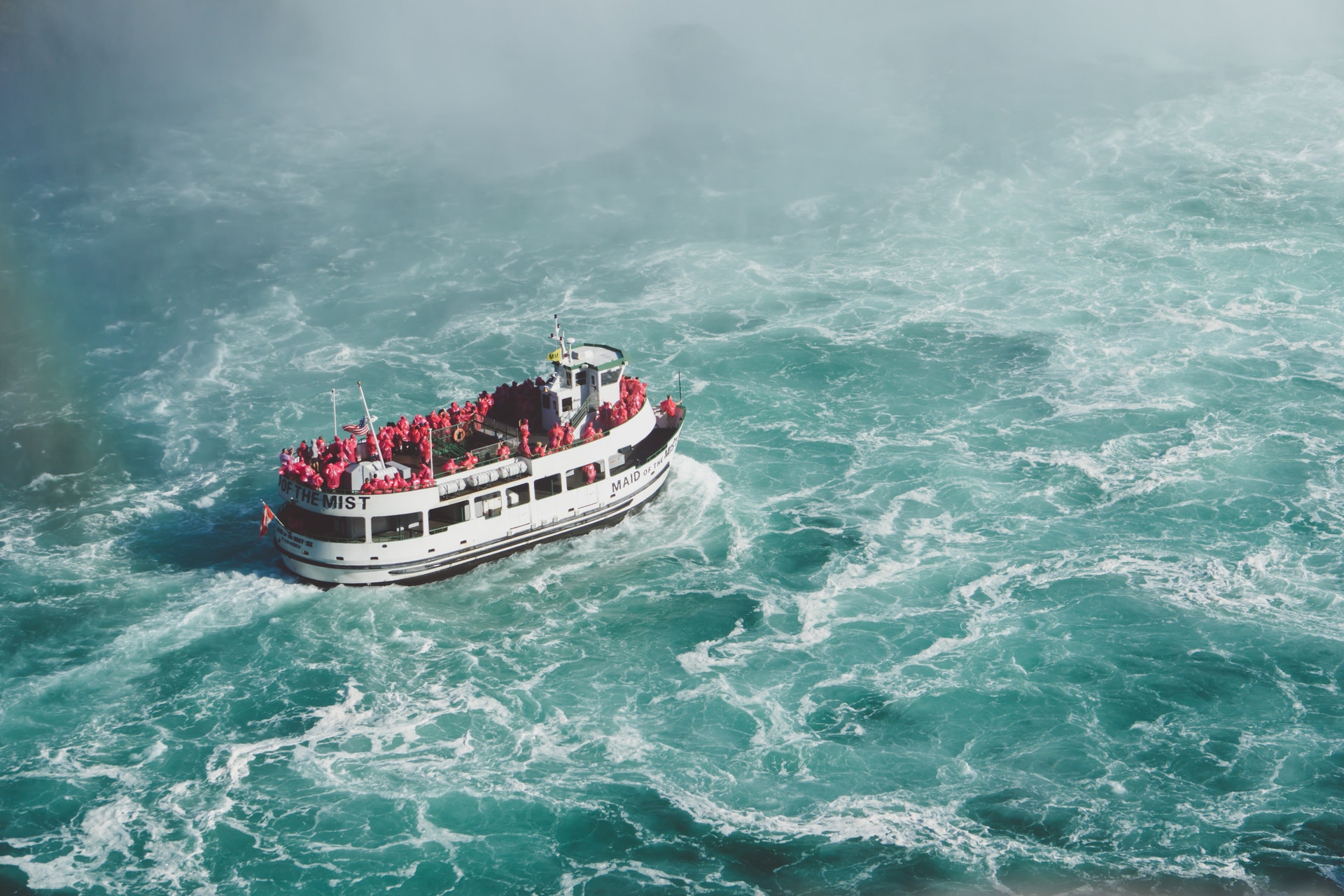 Boat-Waterfall